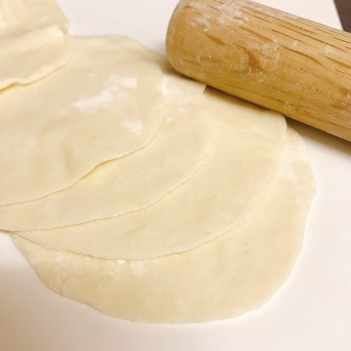 少量だけ欲しいときの 餃子の皮の作り方